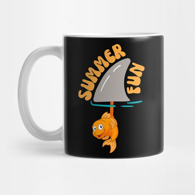 Summer Fun Gold Fish by FullOnNostalgia